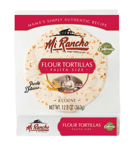 Mama's Simply Authentic Fajita Flour Tortillas- 6 Packs