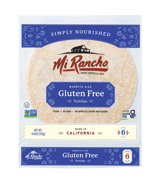 Simply Nourished Gluten Free Tortillas